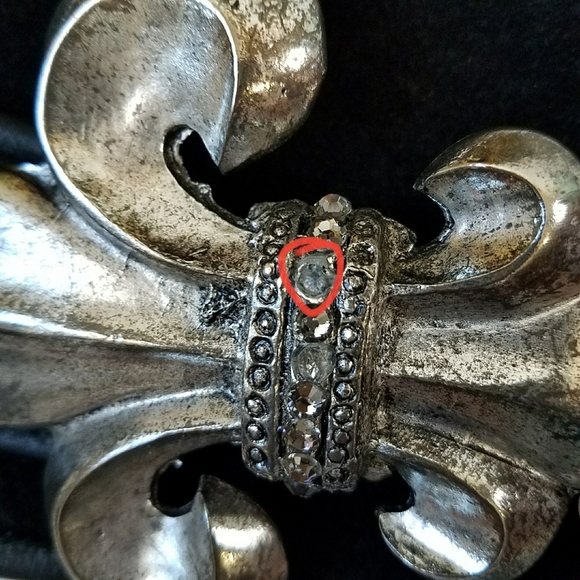 Leatherock USA Leather Chain Belt